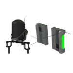 Kronos M350 FTS sistema su avariniu parašiutu, skirta DJI Matrice 350 RTK